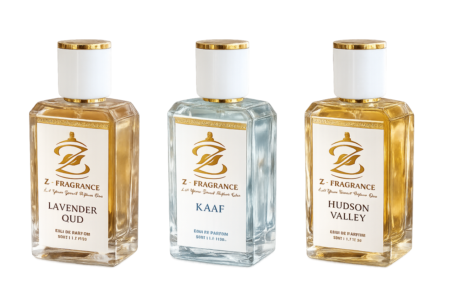 Three Signature Fragrances (50 ml Each Bottle)