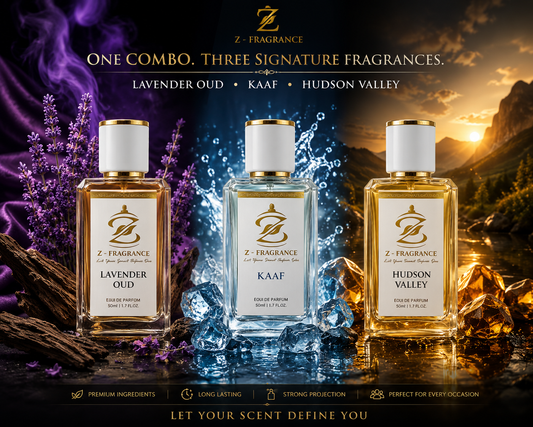 Three Signature Fragrances (50 ml Each Bottle)